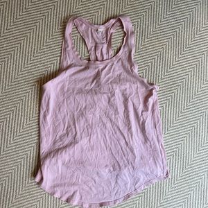 Light pink lululemon tank top